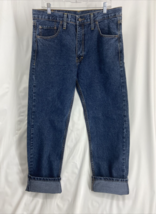 Vintage Levis 505 Jeans 36x30 Men&#39;s Blue Denim Made in Mexico - £26.18 GBP