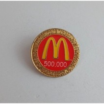 Vintage 500,000 Red & Gold Tone McDonald's Employee Hat Pin - $264.29 MXN Vintage 500,000 Red & Gold Tone McDonald's Employee Hat Pin - $264.29 MXN
