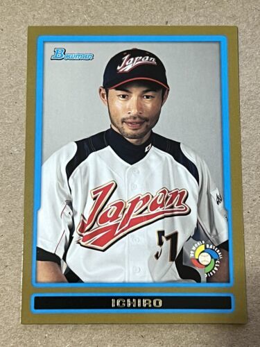 2009 Bowman Draft GOLD World Baseball Classic #BDPWI Ichiro Suzuki ⚾ - $4.25
