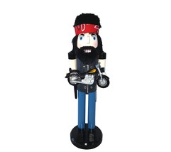 Santa&#39;s Workshop 70872 Biker Nutcracker 14&quot; - £34.73 GBP