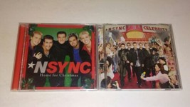 Vintage~ Nsync Lot 2 CD Home pour Noël &amp; Célébrité - £67.96 GBP