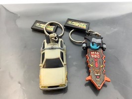 2 Vintage Keyring Back To The Future Keychain Hoover Board Porte-Clés Delor EAN - $74.91