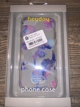 Heyday Phone Case Apple iPhone 6 7 8 Multicolor Hard Plastic Floral Pink Purple - £8.78 GBP