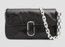 Marc Jacobs Mini Pillow Convertible Shoulder Bag Leather Crossbody ~NWT~ Black - £215.33 GBP