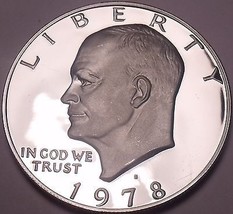 Sparkling Proof Cameo 1978-S Eisenhower Dollar~Exellcent - £12.84 GBP