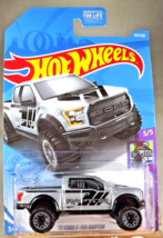 2021 Hot Wheels #167 HW Torque 5/5 &#39;17 FORD F-150 RAPTOR Gray w/Gray Bea... - £7.92 GBP