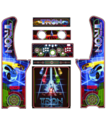 Atgames Legends Ultimate ALU Tron Design decal Arcade Cabinet graphics Art - $138.68