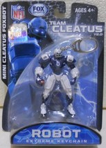 Indianapolis Colts Fox Sports Team Cletus NFL V2.0 Robot Keychain Figure NIB - £9.46 GBP