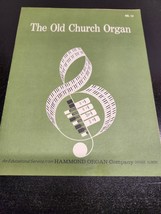 The Old Church Organ Sheet Music for Organ Hammond Organ Company - $8.38