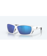Costa Del Mar Tuna Alley White Blue Mirror 580 Glass POLARIZED Lens TA25... - $264.97 CAD