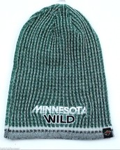 Minnesota Wild - Reebok Face Off Nhl Ribbed Knit Hockey BEANIE/HAT/TOQUE - Osfm - £12.68 GBP