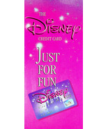 The Disney Credit Card Brochure w/Serial Number (1994) - Pre-owned - £7.49 GBP