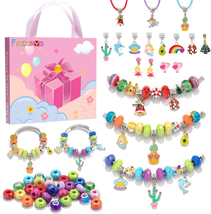 Bracelet Making Kit for Girls,Arts and Crafts for Kids Ages 4-12, Jewelr... - $25.51