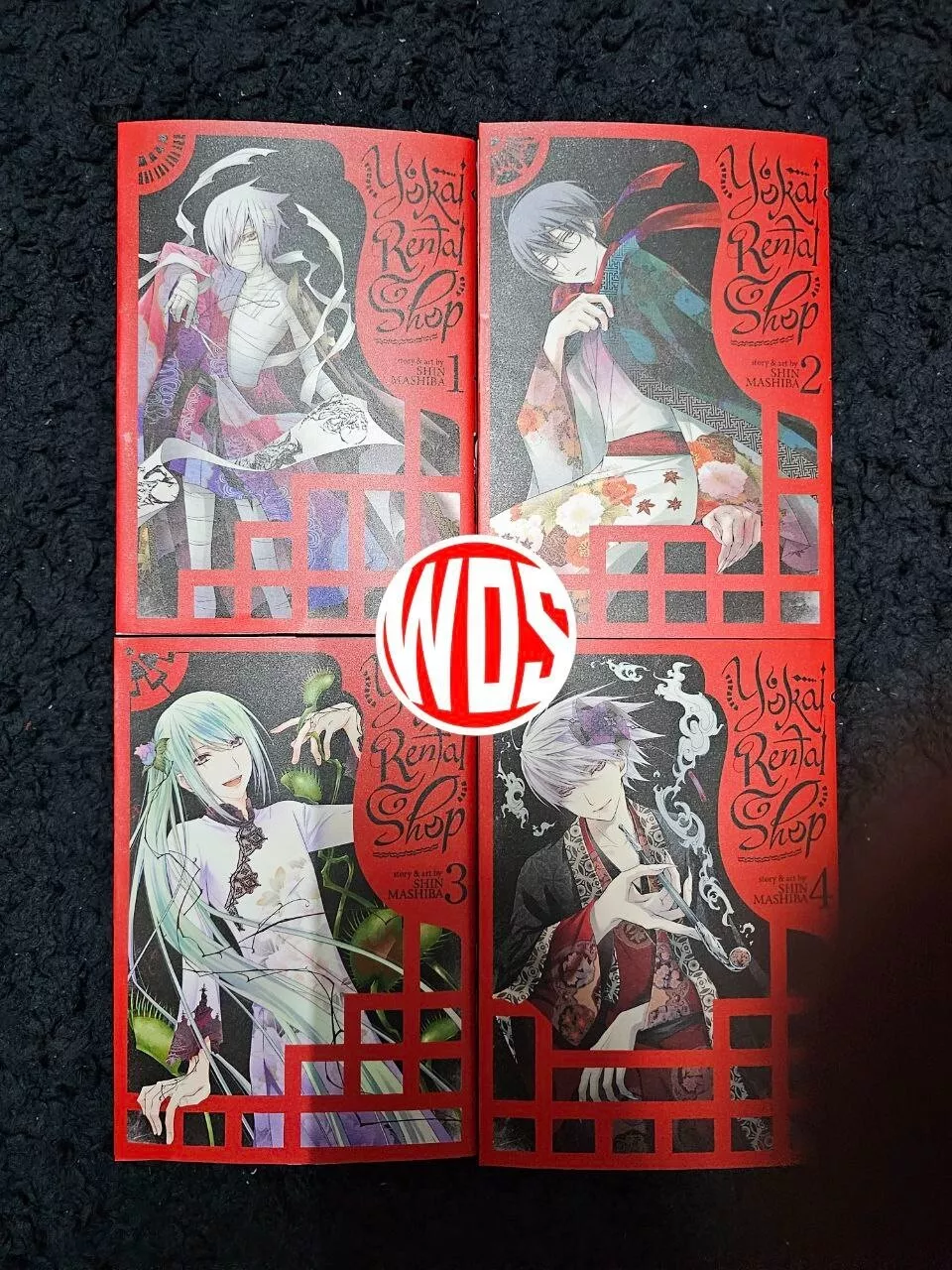 Yokai Rental Shop Manga By Shin Mashiba Volume 1-4 English Comic Book + DHL - $84.90