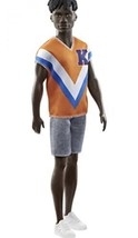 NEW Barbie Ken Fashionistas Doll #203,  African American, Twisted Black Hair - £13.31 GBP