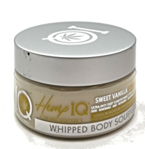 Hemp IQ Sweet Vanilla Ultra Rich Deep Conditioning Whipped Body Souffle 8 oz - £17.09 GBP