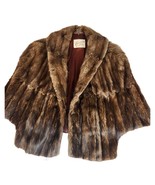 Vintage Genuine Mink Fur Stole Cape By Lewiston Fur Shop Lewiston Idaho - $91.63