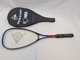 Dunlop Squash Racket PowerMaster Aerodynamic Widebody Oversize 4&quot; Grip w... - $19.79