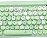 Green-Colored, Ubotie Portable Bluetooth Colorful Computer Keyboards Are - £36.67 GBP