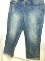 Universal Thread Boyfriend Crop Womans Jeans  SZ 22WR  Waist 23&quot; Inseam 27&quot; - £7.54 GBP
