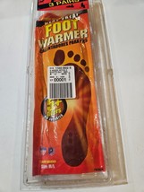 Grabber Heat Treat Foot Warmer 5+ Hr Insoles Medium Large women 9+ men 8+ - £7.77 GBP
