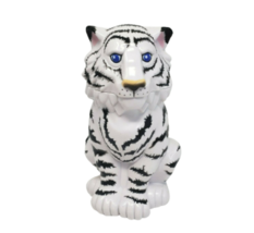 THE GREATEST SHOW ON EARTH CIRCUS TIGER DRINK CUP MUG MINI PITCHER WHITE... - $9.50