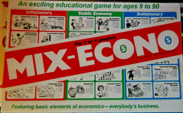 Mix-Econo, An Exciting Educational Game Featuring Basic Elements of Econ... - £28.69 GBP
