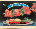 Shush K Bob Garbage Pail Kids trading card Vintage 1986 - £2.33 GBP