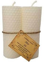 Lailoken Awen White Altar Set 4-1/4 Candles, Handcrafted, High-Quality Beeswax - $1,341.51 MXN