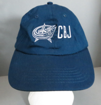 Columbus Blue Jackets Baseball Cap Fox Sports Navy Cap Low Profile Stitched - £7.09 GBP