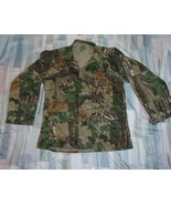 ATLANCO REALTREE CAMO TREES &amp; LEAVES HUNTING COMBAT TACTICAL JACKET MEDI... - £25.41 GBP