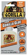 Gorilla Clear Glue, 1.75 ounce Bottle, Clear (Pack of 1) - 4500104 - $9.69