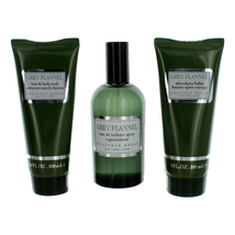 Grey Flannel 3 Piece Gift Set For Men by Geoffrey Beene , 4 oz 
