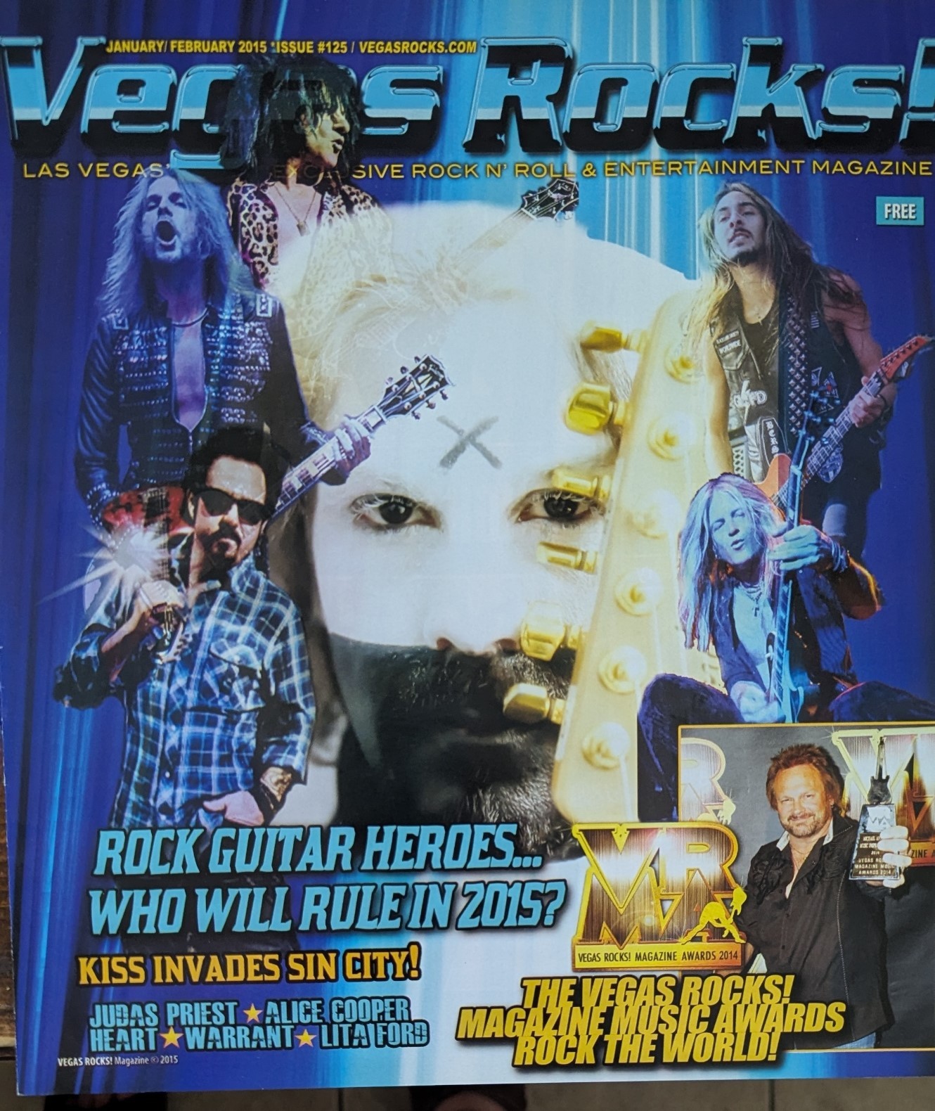 Vegas Rocks! Magazine Music Awards, KISS @ VEGAS ROCKS Magazine 2015 - $9.95