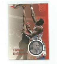 Clifford (Cliff) Robinson (Portland) 1996-97 Nba Hoops Grants Playbook Card #197 - £2.36 GBP