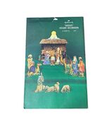 Vtg Hallmark NATIVITY Christmas Holiday Display Decoration Paper Cutouts... - $21.77