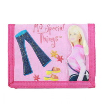 Mattel Barbie My Special Things Pink Girls Trifold Wallet/Card Holder fo... - $10.39