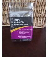 (1ea 4Pk) Dare Electric #3098 Fence Rope Clamp 1/4&quot; - 5/16&quot;-Brand New-SH... - €25,37 EUR