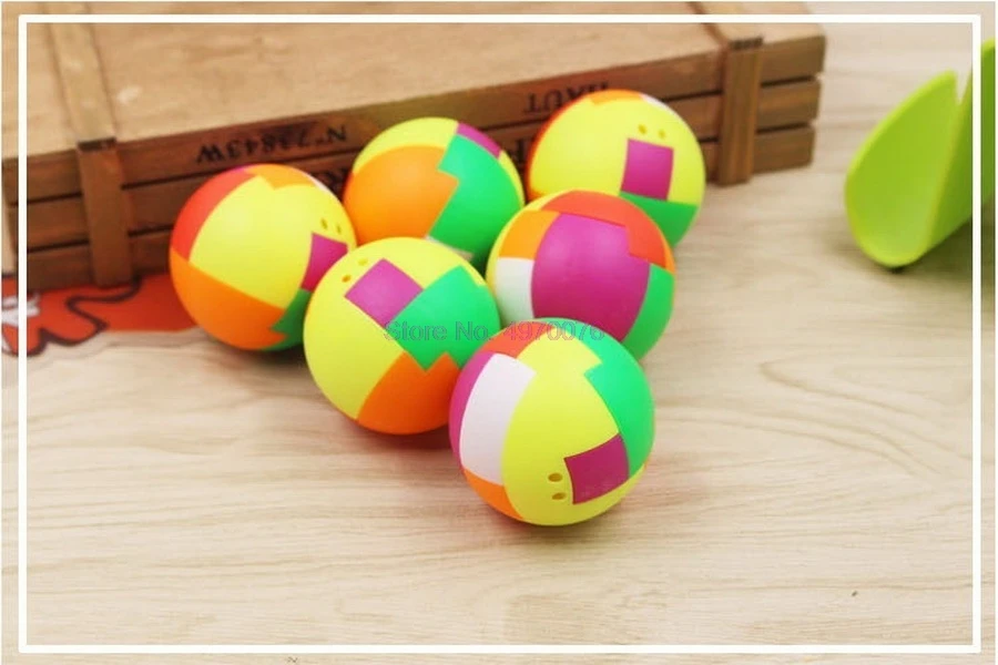 DHL 500pcs Puzzle  Assembling Ball Education Toy Children Gift Creative Plastic - £254.89 GBP