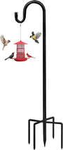 Akeydeco Bird Feeders Pole,Shepherds Hooks for Outdoor 1 Pack 48 Inch Bird Feede - £14.86 GBP