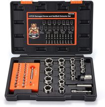 REXBETI 41-Piece Impact Bolt Extractor Screw Extractor Set and Stripped Screw - £33.30 GBP