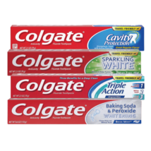 Colgate Variety Mint Flavored Travel Fluoride Toothpaste | 2.5oz | Mix &amp; Match - £10.45 GBP+