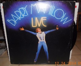 Barry Manilow Live Arista AL 8500 Vinyl 2 LP Record Gatefold - £11.49 GBP