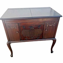 Brunswick Console Phonograph Record Player Model YO Antique 1920s WORKS - £239.76 GBP