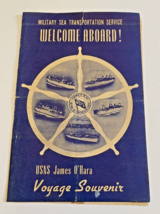 Menu USNS James O&#39;Hara Captains Farewell Dinner Voyage Souvenir Program ... - $13.89