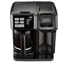 Hamilton Beach FlexBrew 2-Way Black Stainless Coffee Maker (k) - £276.63 GBP