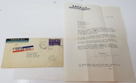 Hankins Container Company Cleveland Letter on Art Deco Letterhead 1940 - $18.95