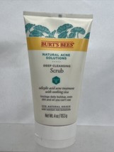 Burt&#39;s Bees Natural Solutions Pore Refining Cleansing Scrub 4 oz. - £5.07 GBP