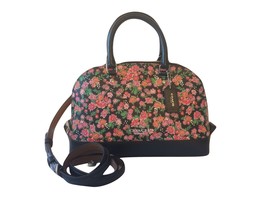 Coach MINI Sierra Satchel Posy Cluster Floral Pink - £94.77 GBP
