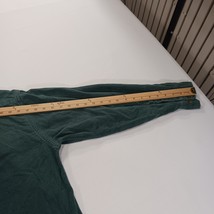 St John's Bay Men's Green Heavyweight Long Sleeve Shirt Pockets Size Large image 6